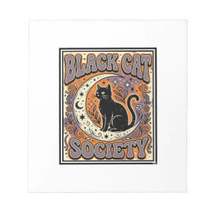 Schwarze Katze Gesellschaft Katze Schwarze Katze V Notizblock