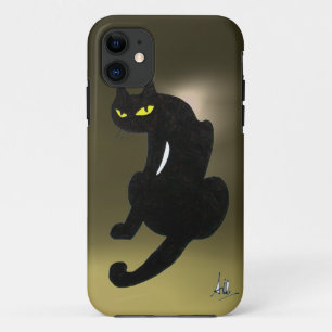 SCHWARZE KATZE grau Case-Mate iPhone Hülle