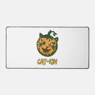 Schwarze Katze Halloween Halloween Kostüme Schreibtischunterlage