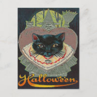 Schwarze Katze Hexe Witzen Stunden Vollmond