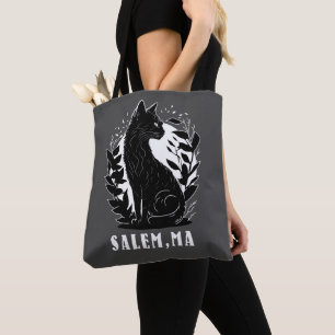 Schwarze Katze-Illustration   Salem