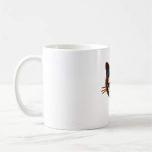 Schwarze Katze Jack o'Lantern Emoji Classic T-Shir Kaffeetasse
