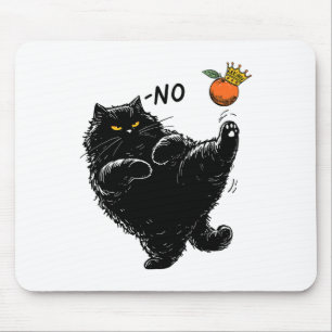 Schwarze Katze keine Könige in Amerika Wir Mensche Mousepad