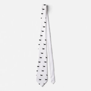 Schwarze Katze Krawatte