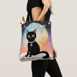 Schwarze Katze - Lass uns es uns gemütlich machen