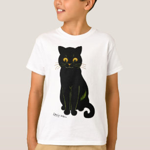 Schwarze Katze, Louis Wain T-Shirt
