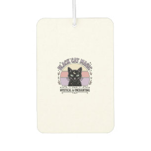 Schwarze Katze Magische Katze Schwarze Katze Vinta Autolufterfrischer