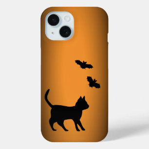 Schwarze Katze mit Bat Case-Mate iPhone Hülle
