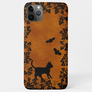 Schwarze Katze mit Bat Case-Mate iPhone Hülle