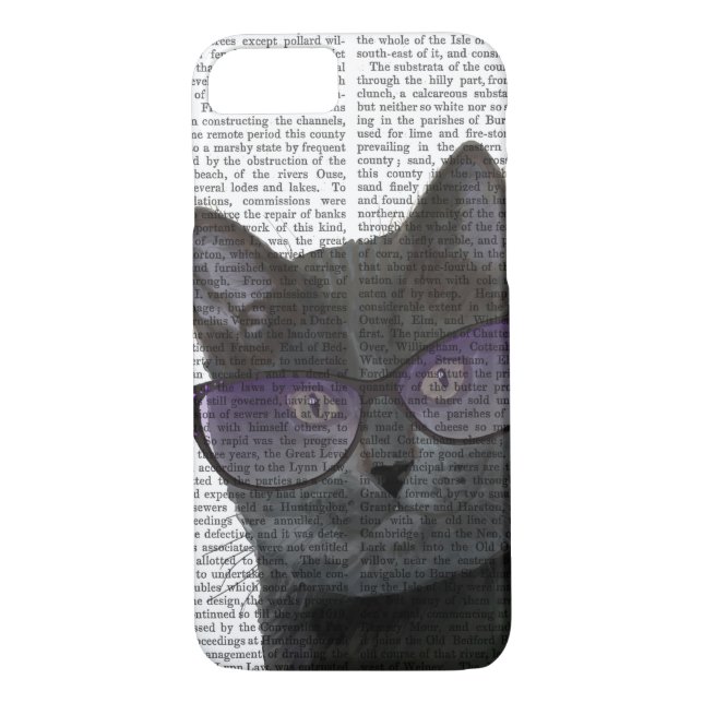 Schwarze Katze mit Sonnenbrille 2 Case-Mate iPhone Hülle (Rückseite)