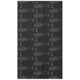 Schwarze Katze, niedliches Kätzchen, spoktacular S Tischdecke