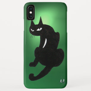 SCHWARZE KATZE NINJA Jadegrün Case-Mate iPhone Hülle