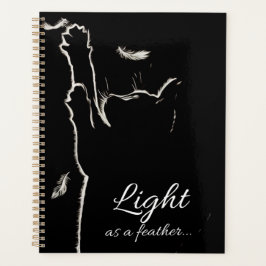 Schwarze Katze Planer