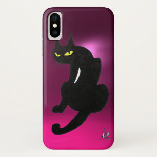 SCHWARZE KATZE, rosa Case-Mate iPhone Hülle