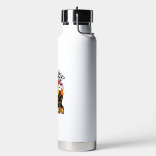 Schwarze Katze Spezielle Liebe Halloween Spukhaus Trinkflasche