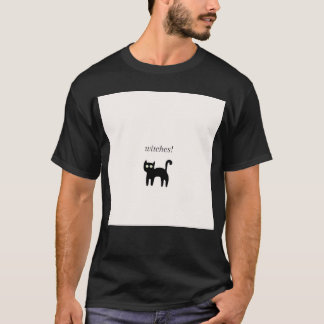 Schwarze Katze T-Shirt