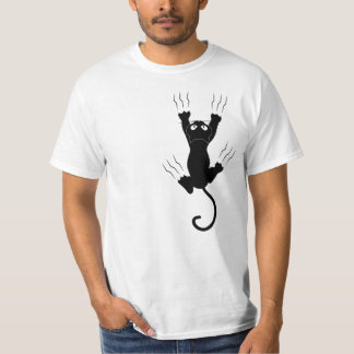 Schwarze Katze T-Shirt