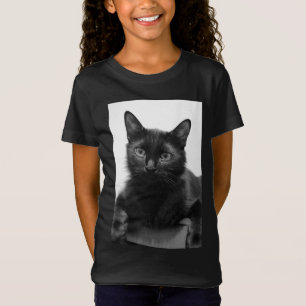 Schwarze Katze T-Shirt