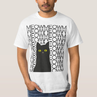 Schwarze Katze T-Shirt