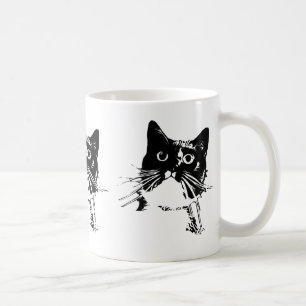 Schwarze Katze Tasse-Junior Tasse