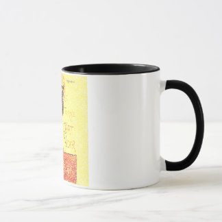 Schwarze Katze Vintage Tasse