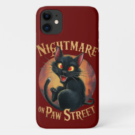 Schwarze Katze, wo Horror Fantasie trifft Case-Mate iPhone Hülle