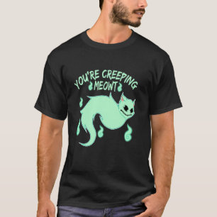 Schwarze Katzen machen mich verrückt, Miezekatze T-Shirt