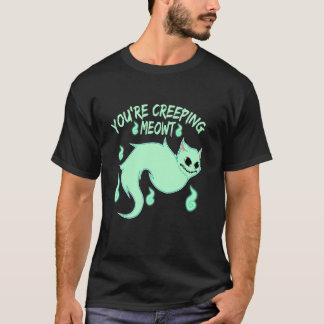 Schwarze Katzen machen mich verrückt, Miezekatze T-Shirt