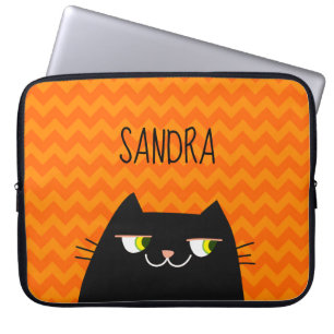 Schwarze Katzen Namens Laptop Hülle Süßes Geschenk Laptopschutzhülle