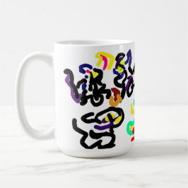 Schwarze Katzen Party Kaffeetasse