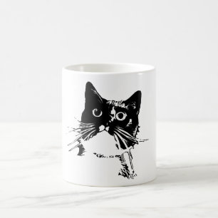 Schwarze Katzen-Verein Tasse-Junior Kaffeetasse