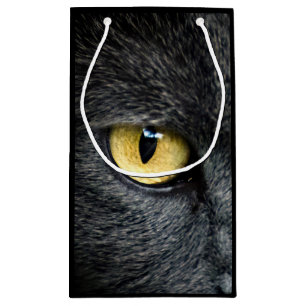 Schwarze Katzenaugen Kleine Geschenktüte