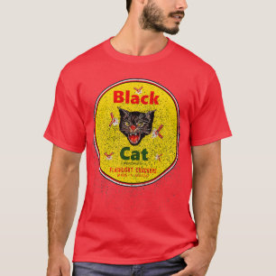 Schwarze Katzenficker  T-Shirt
