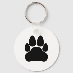 Schwarze Katzenpaare Druckform Schlüsselanhänger