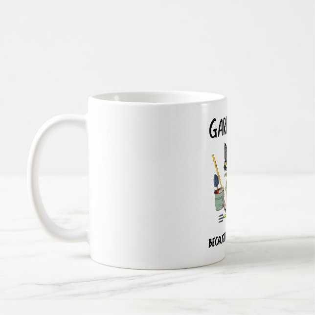 SCHWARZE KATZGARTEN, WEIL MURDER FALSCH IST KAFFEETASSE (Links)