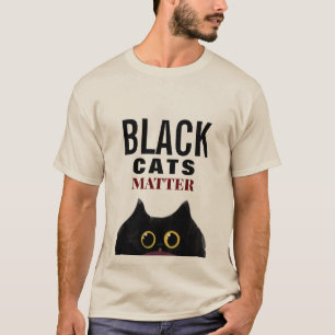 "SCHWARZE KATZMATERIE" T-Shirt