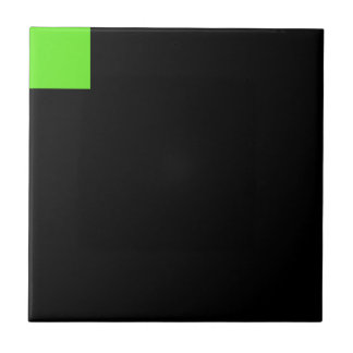 Schwarze Keramik Fliese