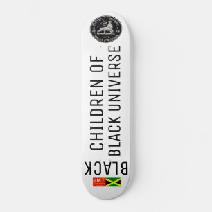 SCHWARZE KINDER UNIVERSUM Skateboard