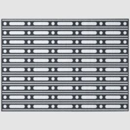 Schwarze Knochenintarsien-Punkte-Rand-Dekorationsp Seidenpapier