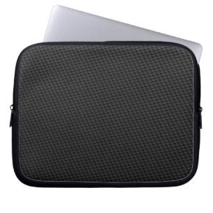 Schwarze Kohlenstoff-Faser Laptopschutzhülle