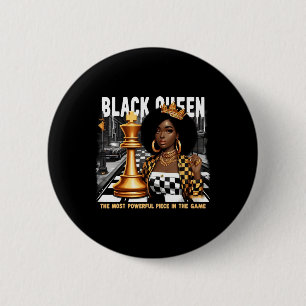 Schwarze Königin Afroamerikanische Schachmacht Mel Button