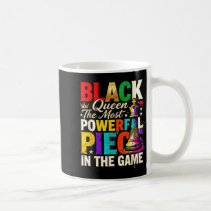 Schwarze Königin Die Mächtigste Figur Im Spiel Pri Kaffeetasse