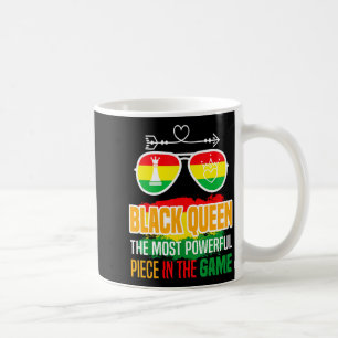 Schwarze Königin Die mächtigste Figur Schwarze Ges Kaffeetasse