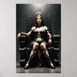 Schwarze Königin Poster