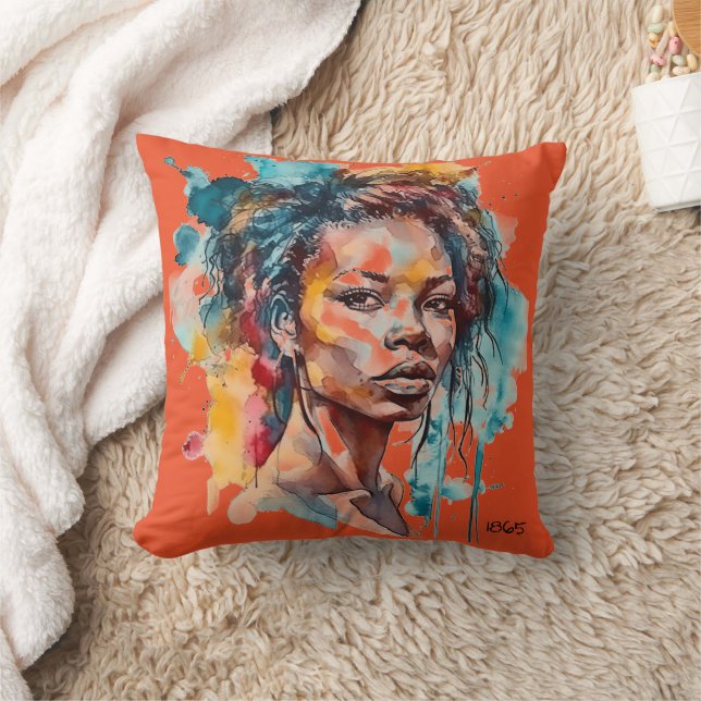 SCHWARZE KÖNIGSUBLIMATION DURCH PILLOW KISSEN (Decke)