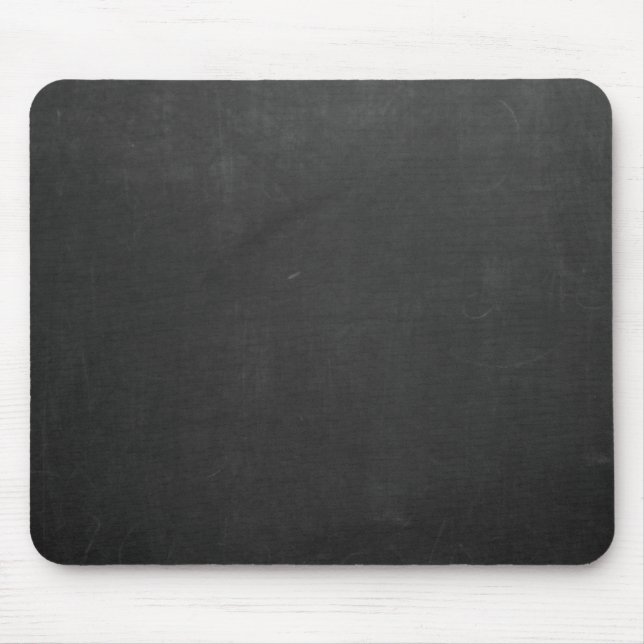 Schwarze Kopfplatte Personalisiert Mousepad (Vorne)