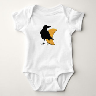 Schwarze Krähe Baby Strampler