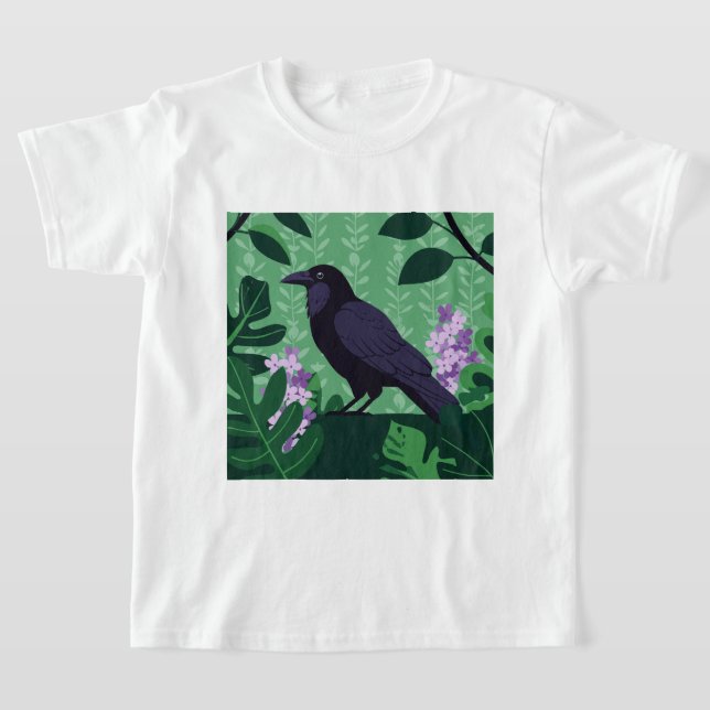 Schwarze Krähe T-Shirt (Ablage )