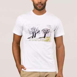 schwarze Kratzerbäume T-Shirt