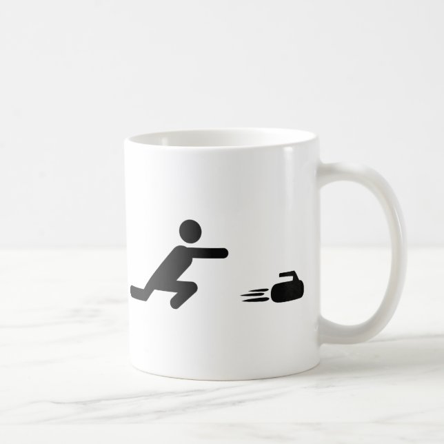 schwarze kräuselnikone tasse (Rechts)